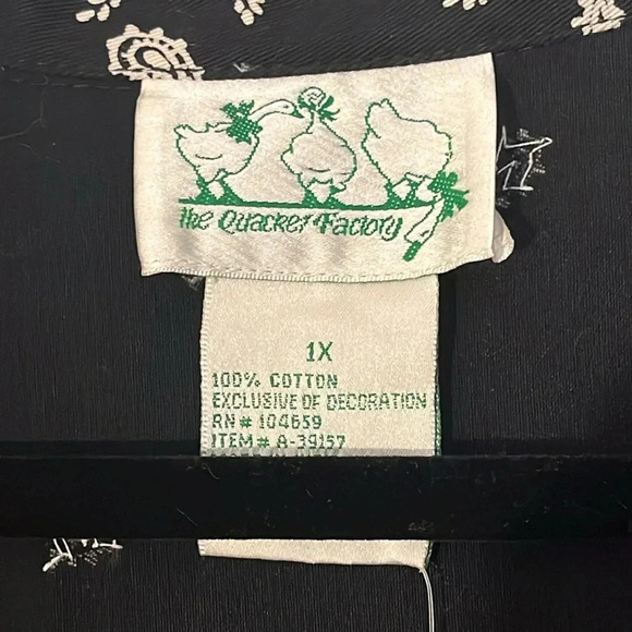 Quacker Factory | NEW Beaded Paisley jacket light coat Womens size 1X rhinestone - Picture 6 of 12